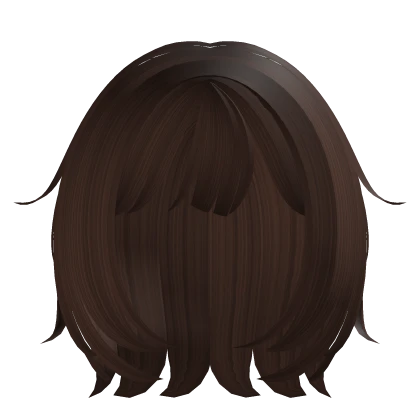 ♡ : brown wispy short fairy haircut