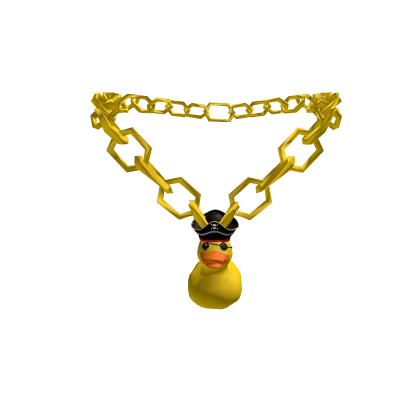 🦆🪙🏴‍☠️ Pirate Duck Gold Chain 🏴‍☠️🪙🦆
