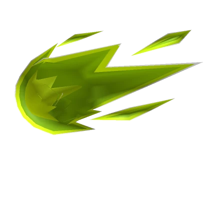 Cartoony Green Flaming Eye