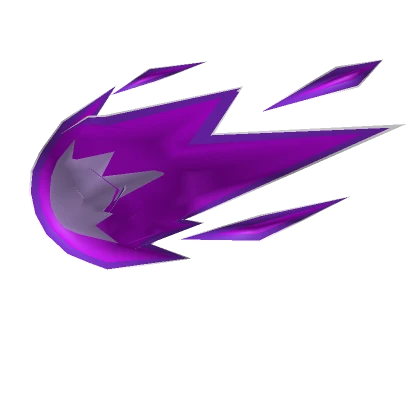 Cartoony Purple Flaming Eye