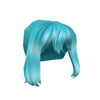 Hatsu Straight Blue Hair  