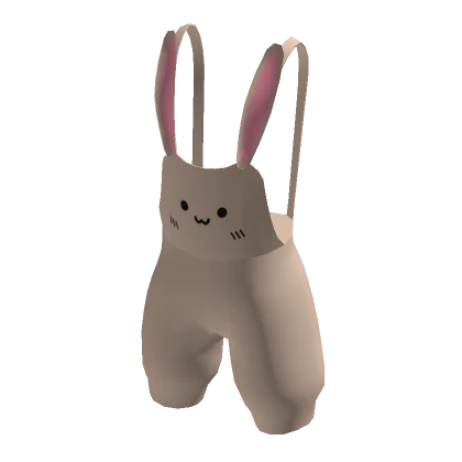 Beige Bunny Overalls