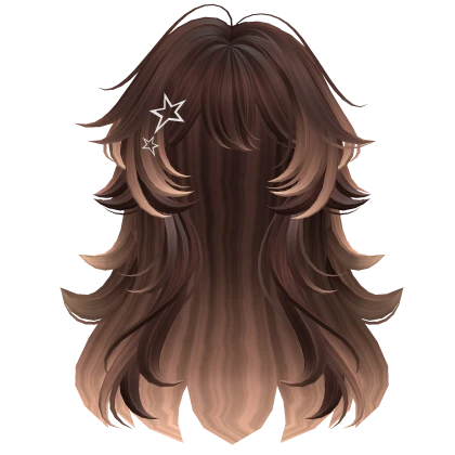 Super Fluffy Wavy Anime Hairstyle (Blonde Ombre)