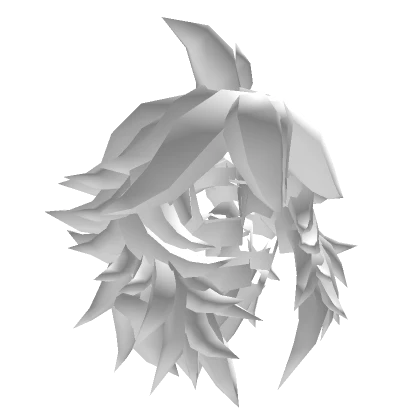 White Messy Wolf Cut [1.0] 