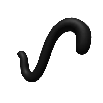 Black Kitty Cat Tail