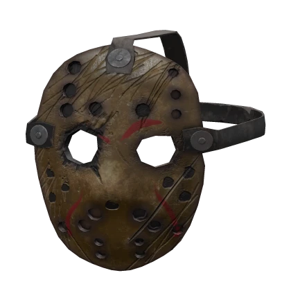 Slashed Jason Hockey Mask