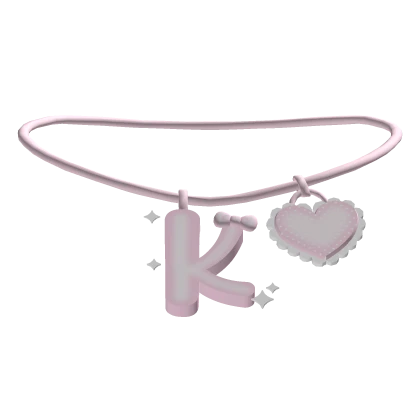 K Initial Necklace