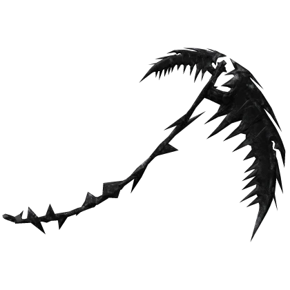 Gothic Onyx Vampire Scythe