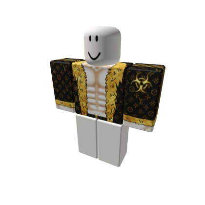 Millionaire LV Gold Coat Gucci Muscles Millonario