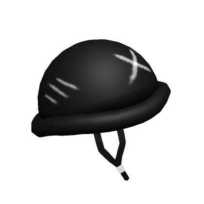 Marked Combat Helmet black