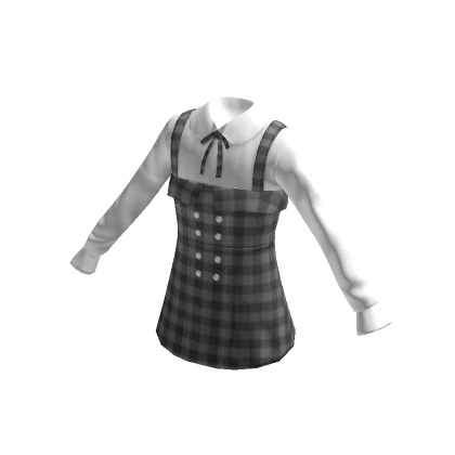 Gray Anime School Dress I