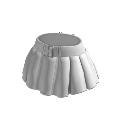 white skirt