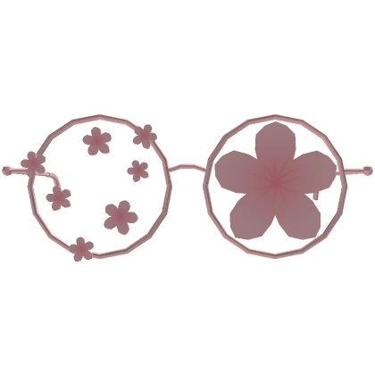 Pink Sakura Glasses