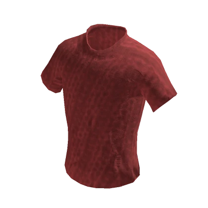 Red Wool T-shirt