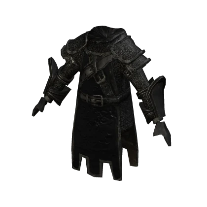 All Black Medieval Armor