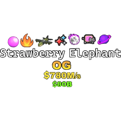 Strawberry Elephant Tag [Steal A Brainrot]