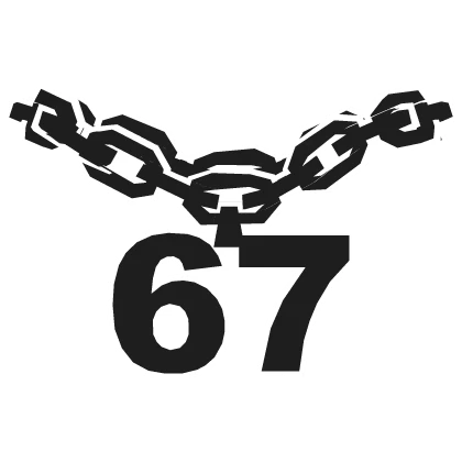 Cartoony White 67 Chain