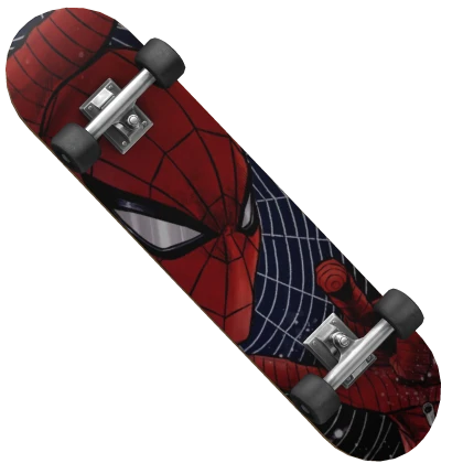 y2k Spiderman Skateboard