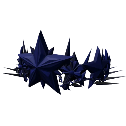 Navy Star Crown