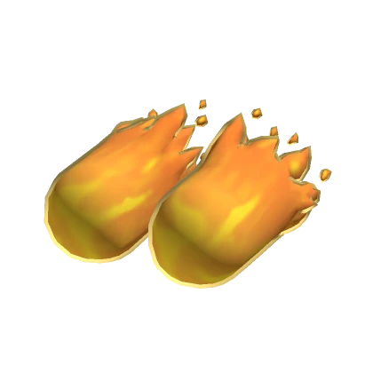 Orange Fire Feet