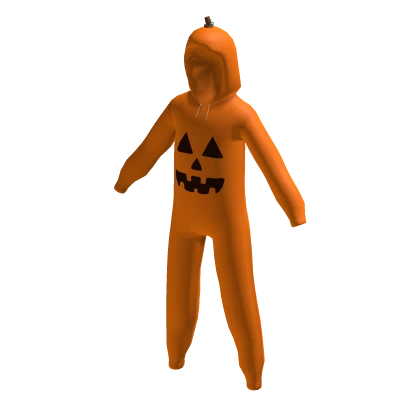 Hood Onesie Pumpkin