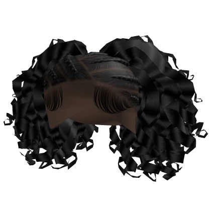 Braids With Curls [Black]