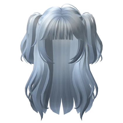 🍀Half Up Pigtails (Sky Blue)