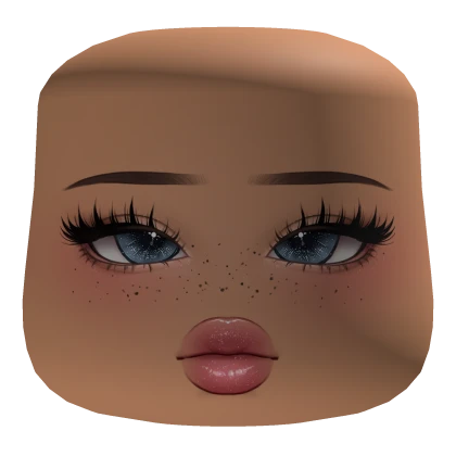 Sparkly Summer Ocean Fluffy Eyelash Makeup Nougat