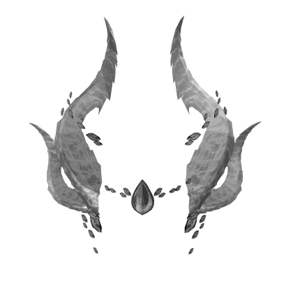 White Ancient Dragon Horns