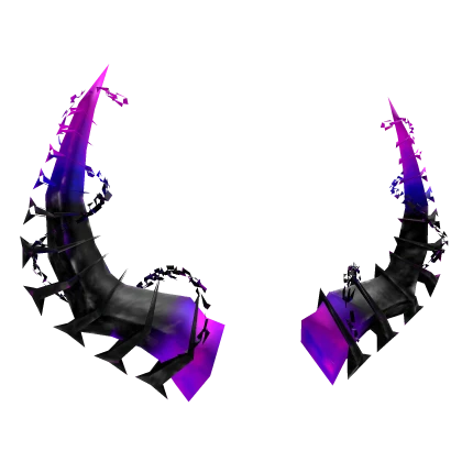 Purple Hellbound Horns