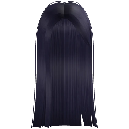 Long Purple Straight Popular Trendy Girl Hime Hair