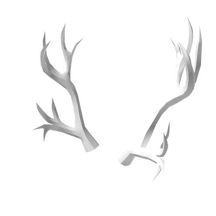 White Transparent Antlers (50%)