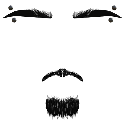 Goatee w/ Eyebrows & Piercings V3