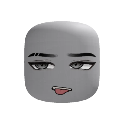 Tired Bored Anime Boy Face