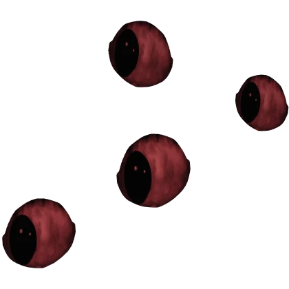 [Animated] Red Weirdcore Staring Eyes Aura