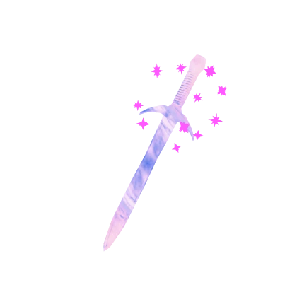 Illumina Sword Back Pain Costume Prop (sparkles)