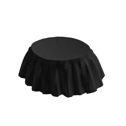 Black Ruffle Skirt