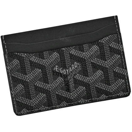 goyard vintage grey cardholder
