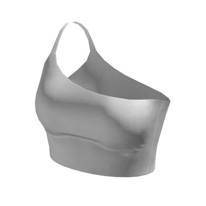 acubi ☆ white one strap tank top 