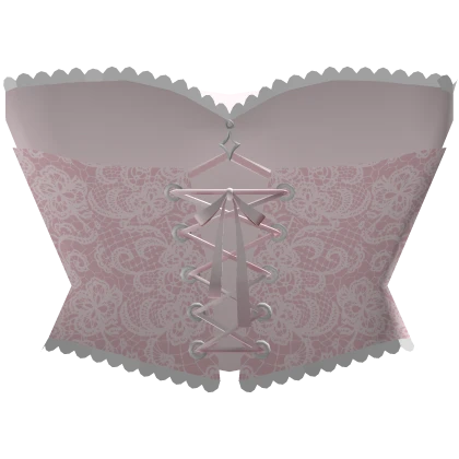 1.0 Pink Lace Corset