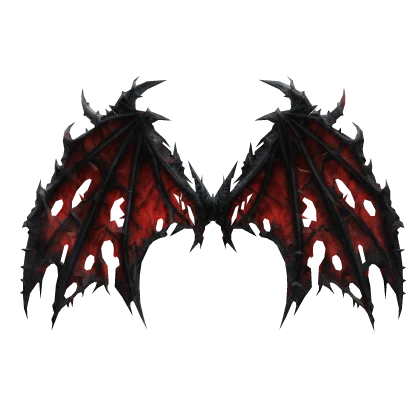 crimson dragon wings