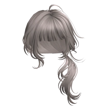 Ash Low Ponytail