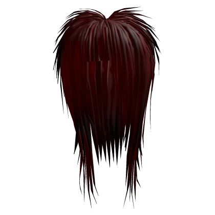 Messy Razor Cut Vkei Hair (Red)