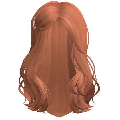 Y2K Cute Kawaii Orange Mermaid Hair :3 !୧
