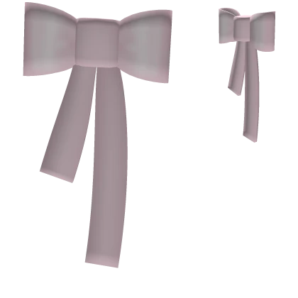 ୨୧ : pink simple cute side bows