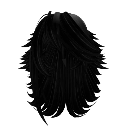 Black Angelic Guardian Angel's hair