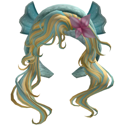 [1/2] Lagoona Hair with Hoodie and Flower 🐟💙