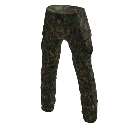 Woodland Camo Army Uniform Pants