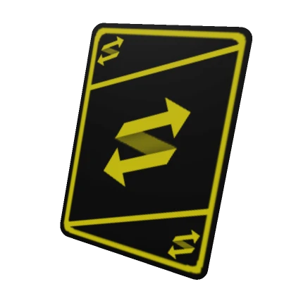 Yellow Reverse Card