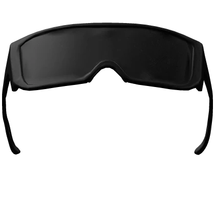 (raised) rick owens oversized shield sunglasses
